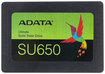 SSD накопитель A-Data Ultimate SU650 ASU650SS-240GT-R 240ГБ, 2.5″, SATA III, SATA