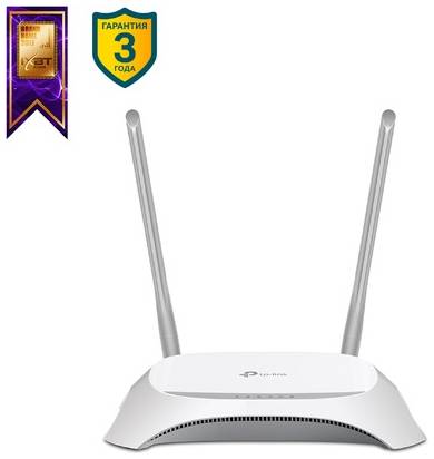 Wi-Fi роутер TP-LINK TL-WR842N, N300, белый 9668471808