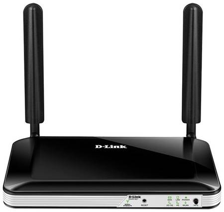 Wi-Fi роутер D-Link DWR-921, N300, черный 9668490810