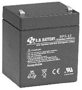 Аккумуляторная батарея для ИБП BB BP 5-12 12В, 5Ач 9668490914