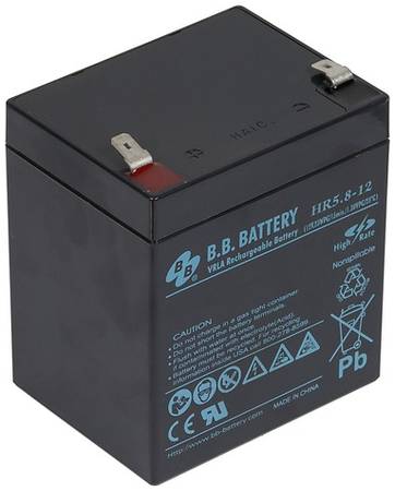 Аккумуляторная батарея для ИБП BB HR 5,8-12 12В, 5.8Ач