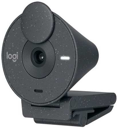 Web-камера Logitech HD Webcam Brio 300, серый/черный [960-001436] 9668505244