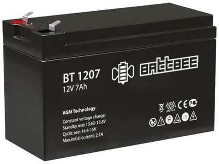 Аккумулятор BT 12-7 BattBee 9668509532
