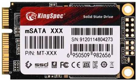 SSD накопитель KINGSPEC MT Series MT-2TB 2ТБ, mSATA, SATA III, mSATA 9668531583