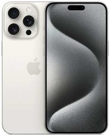 Смартфон Apple iPhone 15 Pro Max 256Gb, A3105, белый титан 9668531689