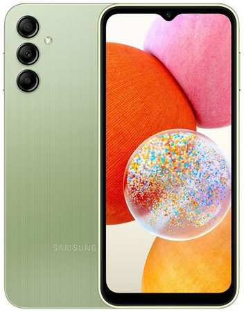 Смартфон Samsung Galaxy A14 4/64Gb, SM-A145, зеленый 9668532172