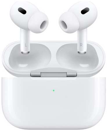 Наушники Apple AirPods Pro 2 2023 USB-C A3047/A3048/A2968, Bluetooth, внутриканальные, белый [mtjv3za/a] 9668532191