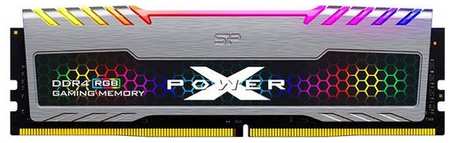 Оперативная память Silicon Power Xpower Turbine SP008GXLZU320BSB DDR4 - 1x 8ГБ 3200МГц, DIMM, Ret 9668534163