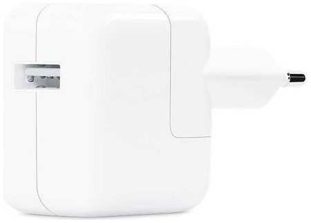 Сетевое зарядное устройство Apple MGN03ZM/A, USB, 12Вт, 2A, белый [mgn03zm/a_] 9668534262