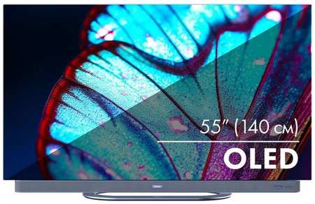 55″ Телевизор HAIER S9 Ultra, OLED, 4K Ultra HD, стальной, СМАРТ ТВ, Google TV