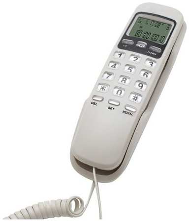Проводной телефон Ritmix RT-010, белый 9668535028