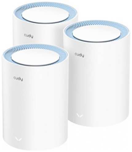 Бесшовный Mesh роутер CUDY M1200(3-Pack), AC1200, 3 шт. в комплекте