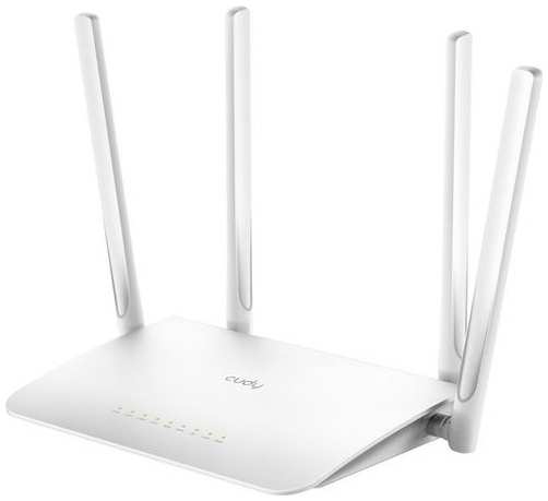 Wi-Fi роутер CUDY WR1300, AC1200, белый 9668535086