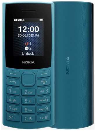 Сотовый телефон Nokia 106 (TA-1564) DS EAC, зеленый 9668538035
