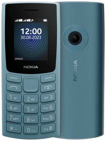 Сотовый телефон Nokia 110 (TA-1567) DS EAC, синий 9668538038