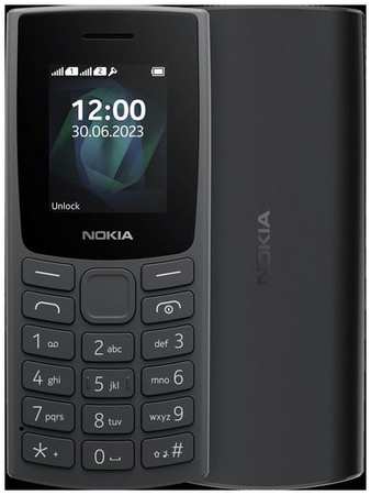 Сотовый телефон Nokia 105 (TA-1557 )DS EAC, черный 9668538093