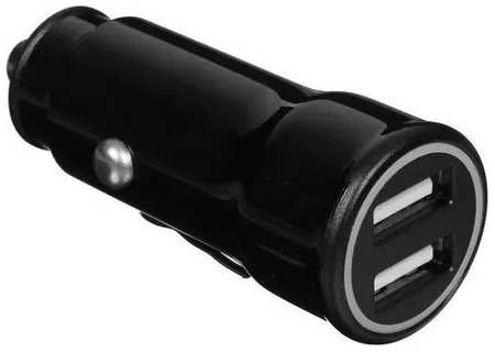 Автомобильное зарядное устройство Wiiix UCC-5-2-02-ANT, 2xUSB, 2.4A, черный 9668538754