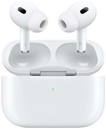 Наушники Apple AirPods Pro 2 2023 USB-C A3047/A3048/A2968, Bluetooth, внутриканальные, белый [mtjv3am/a] 9668539010
