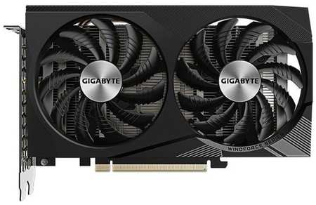 Видеокарта GIGABYTE NVIDIA GeForce RTX 3050 GV-N3050WF2OCV2-8GD 8ГБ Windforce, GDDR6, OC, Ret