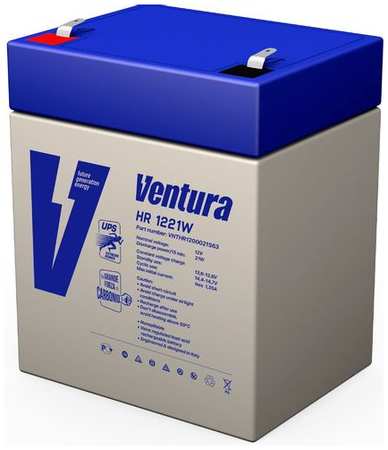 Аккумуляторная батарея для ИБП VENTURA HR 1221W 12В, 5Ач [vnthr1221ws63]