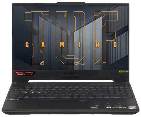 Ноутбук игровой ASUS TUF Gaming A15 FA507XI-HQ094W 90NR0FF5-M006F0, 15.6″, 2023, IPS, AMD Ryzen 9 7940HS 4ГГц, 8-ядерный, 16ГБ DDR5, 512ГБ SSD, NVIDIA GeForce RTX 4070 для ноутбуков - 8 ГБ, Windows 11 Home