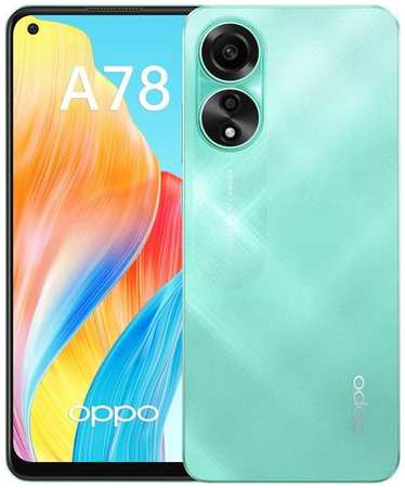 Смартфон OPPO A78 8/256Gb, лазурный 9668539729