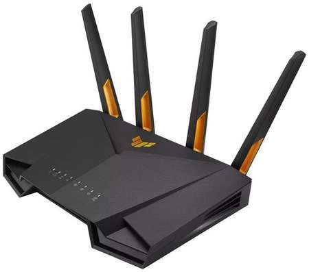 Wi-Fi роутер ASUS TUF-AX4200, AX4200, черный 9668540400