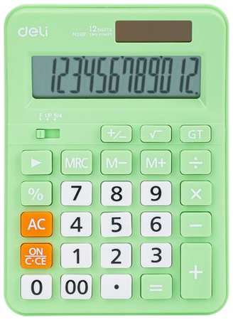 Калькулятор Deli EM210FGREEN, 12-разрядный