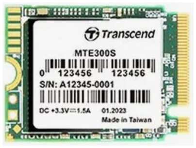 SSD накопитель Transcend 300S TS512GMTE300S 512ГБ, M.2 2230, PCIe 3.0 x4, PCIe