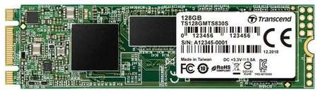 SSD накопитель Transcend 830S TS128GMTS830S 128ГБ, M.2 2280, SATA III, M.2 9668545191