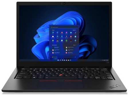 Ноутбук Lenovo ThinkPad L13 Gen 3 21BAS16N00, 13.3″, IPS, AMD Ryzen 5 Pro 5675U 2.3ГГц, 6-ядерный, 8ГБ DDR4, 256ГБ SSD, AMD Radeon RX Vega 7, Windows 11 Professional, черный 9668547707