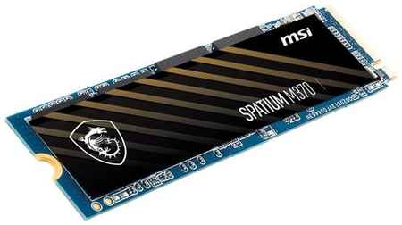 SSD накопитель MSI Spatium M370 128ГБ, M.2 2280, PCIe 3.0 x4, NVMe, M.2 [s78-4406nr0-p83] 9668548764