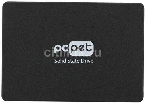 SSD накопитель PC PET PCPS256G2 256ГБ, 2.5″, SATA III, SATA, oem