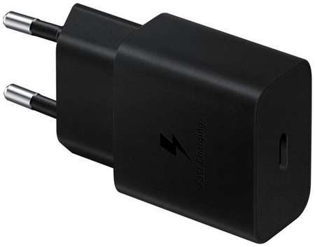 Сетевое зарядное устройство Samsung EP-T1510N, USB type-C, 2A, черный [ep-t1510nbegeu] 9668549457