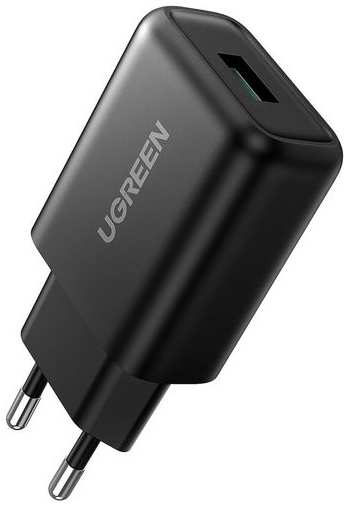 Сетевое зарядное устройство UGREEN CD122, USB-A, 18Вт, 3A, [70273]