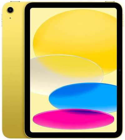 Планшет Apple iPad 2022 256Gb Wi-Fi A2696 10.9″, 256ГБ, Wi-Fi, iOS желтый [mpqa3ll/a] 9668551233