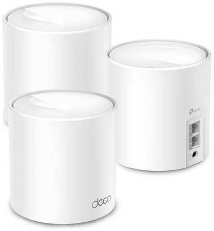 Бесшовный Mesh роутер TP-LINK Deco X10, AX1500, 3 шт. в комплекте [deco x10(3-pack)]