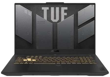 Ноутбук игровой ASUS TUF Gaming F17 FX707VV-HX150 90NR0CH5-M007K0, 17.3″, 2023, IPS, Intel Core i7 13700H 2.4ГГц, 14-ядерный, 16ГБ DDR4, 1ТБ SSD, NVIDIA GeForce RTX 4060 для ноутбуков - 8 ГБ, без операционной системы