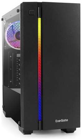 Корпус ATX EXEGATE Evo-9201, Midi-Tower, без БП, [ex283741rus]