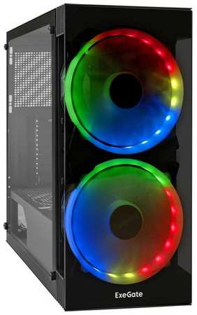 Корпус ATX EXEGATE i3 Matrix, Midi-Tower, без БП, [ex289022rus]