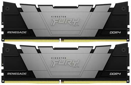 Оперативная память Kingston Fury Renegade Black KF432C16RB2K2/64 DDR4 - 2x 32ГБ 3200МГц, DIMM, Ret 9668558108