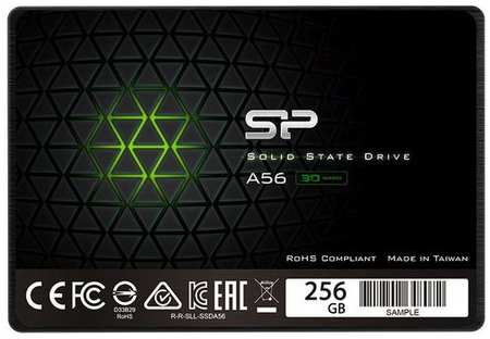 SSD накопитель Silicon Power Ace A56 SP256GBSS3A56B25 256ГБ, 2.5″, SATA III, SATA 9668558828
