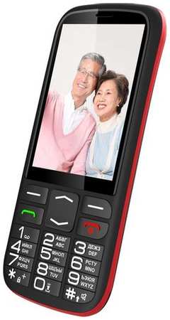 Сотовый телефон TeXet 409B-TM, черный/красный 9668559837