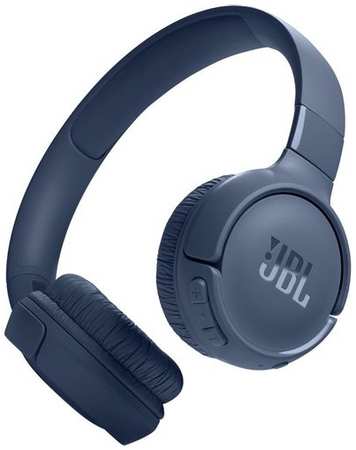 Наушники JBL Tune 520BT, Bluetooth, накладные, синий [jblt520btblu] 9668561838
