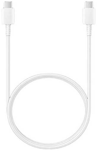 Кабель Samsung EP-DA705, USB Type-C (m) - USB Type-C (m), 1м, 3A, белый [ep-da705bwegww]