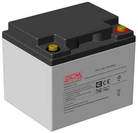 Аккумуляторная батарея для ИБП POWERCOM PM-12-40 12В, 40Ач 9668562742