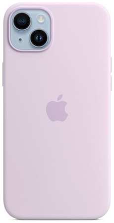 Чехол (клип-кейс) Apple Silicone Case with MagSafe, для Apple iPhone 14 Plus, лиловый [mpt83fe/a]