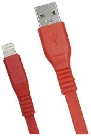 Кабель PREMIER 6-703RL45 2.0R, Lightning (m) - USB-A, 2м, красный 9668563761