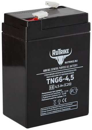 Аккумуляторная батарея для ИБП RUTRIKE TNG6-4,5 6В, 4.5Ач [23980] 9668569912
