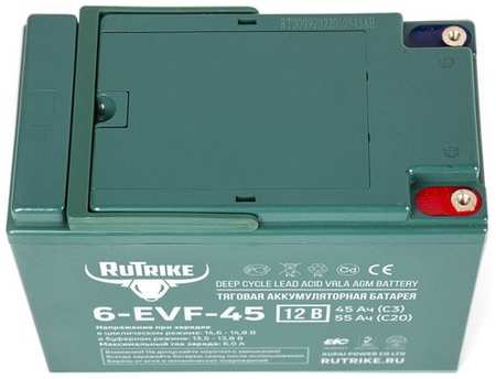 Аккумуляторная батарея для ИБП RUTRIKE 6-EVF-45 12В, 45Ач [21663] 9668569924